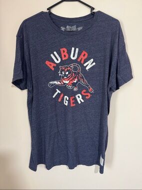 Original Retro Brand Navy Auburn Tigers Graphic Tee